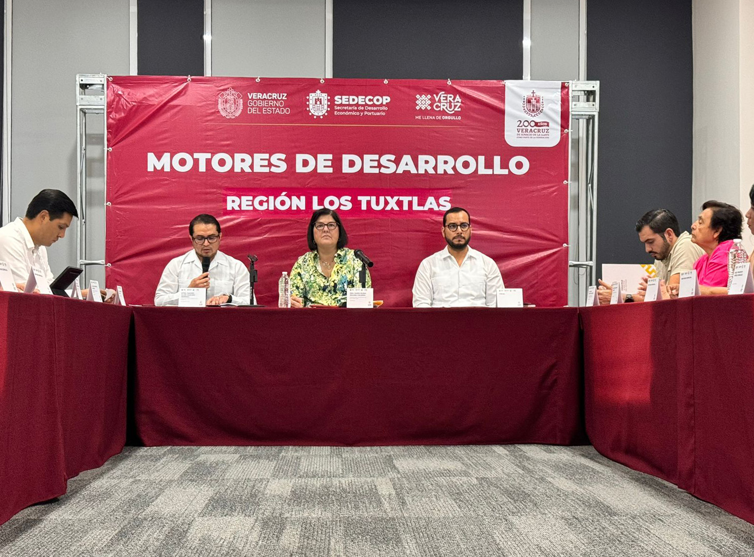 Sedecop y Alcaldesa de San Andrés presentan “Motores de Desarrollo para la Región de Los Tuxtlas”