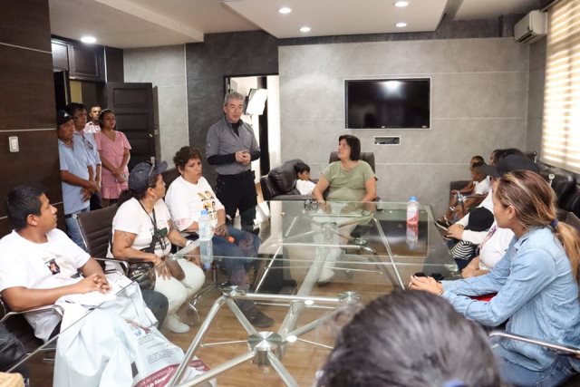 Alcaldesa de San Andrés Tuxtla, recibió al colectivo de Búsquedas de Personas Desaparecidas