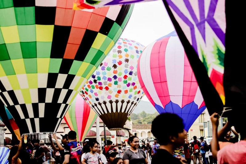 Tercer Muestra del Festival Internacional del Globo de Papel de San Andrés Tuxtla 2024