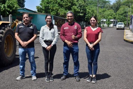 Supervisamos la rehabilitación de los accesos de la loc. Saltillo Caracolar