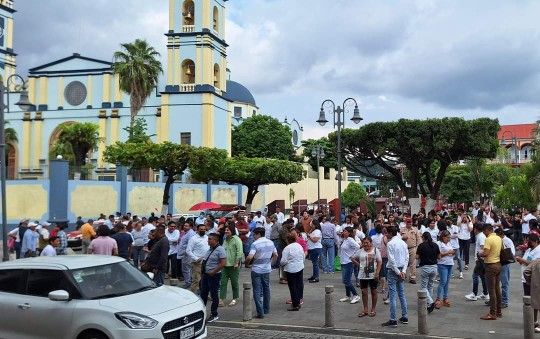 Sin daños materiales por sismo que se sintió este medio día en esta ciudad