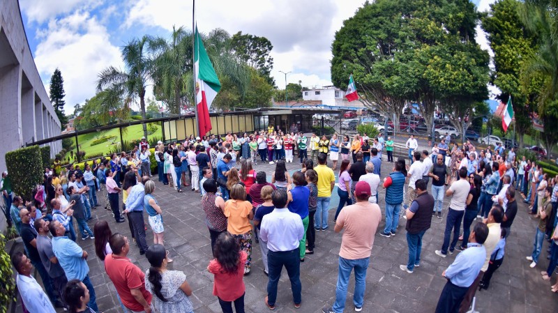 Participa Congreso de Veracruz en simulacro nacional