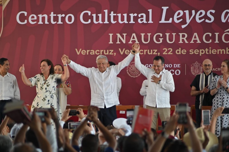 ¡Hasta siempre, Presidente! Veracruz le agradece todo el amor que dio a su pueblo: Gómez Cazarín