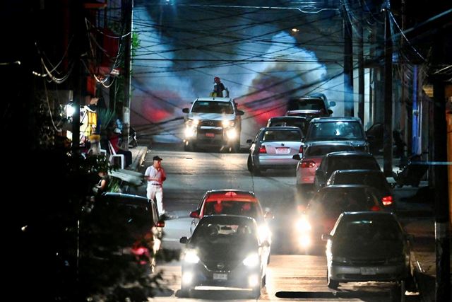 La Brigada «Tierra Nueva» realiza una Campaña Ciudadana de Fumigación en Santiago Tuxtla