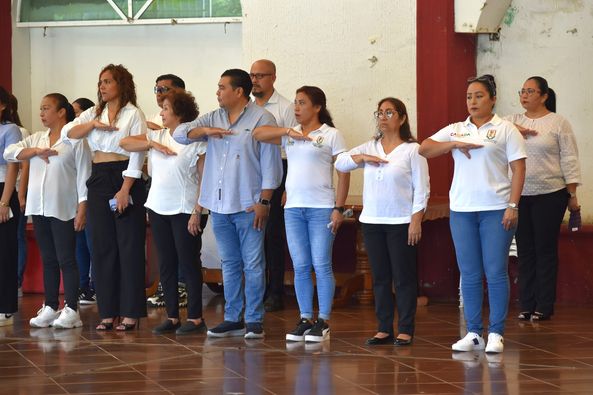 Ayuntamiento Ángel R. Cabada reafirma su compromiso con los valores cívicos