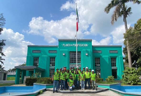 Ingeniería Ambiental en acción: visita a la planta potabilizadora El Tejar