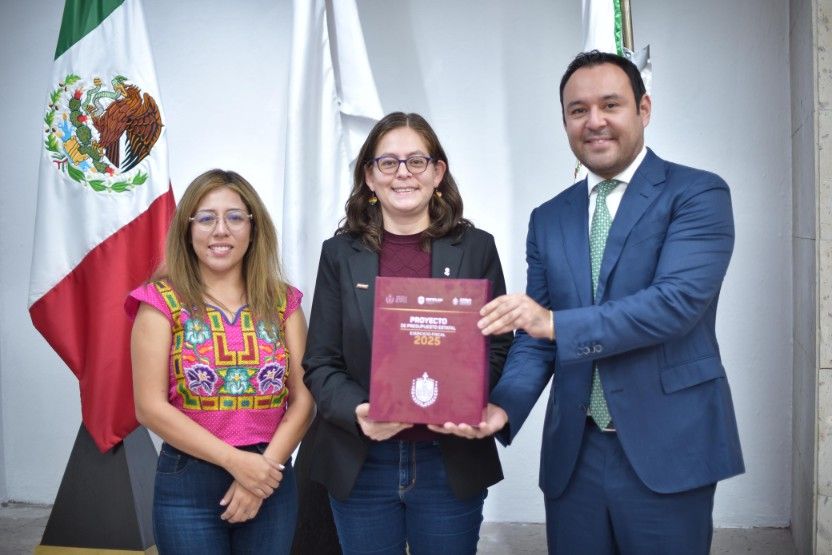 En el Congreso, recepción del Proyecto del Presupuesto Estatal 2025