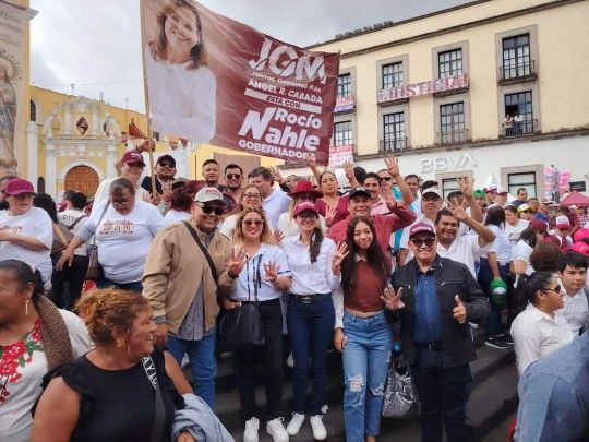 Asistí con mi cabildo a la toma de protesta de nuestra gobernadora Rocio Nahle