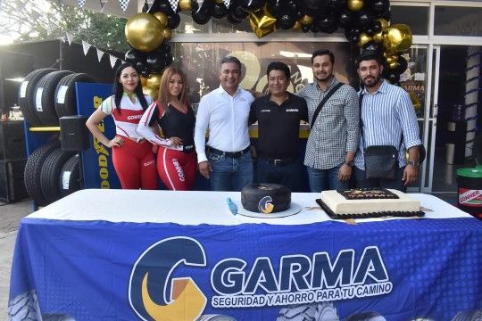 Julio César García Machucho celebra el aniversario de la empresa Garma