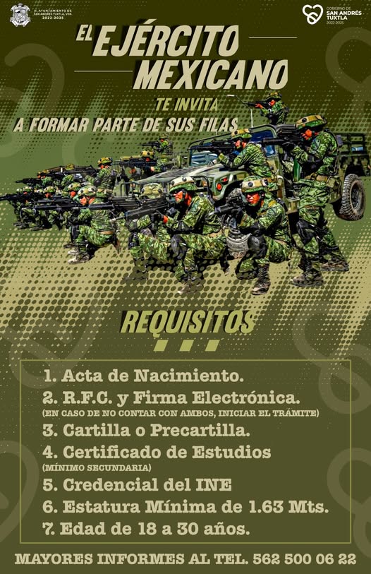 Convocatoria para reclutar personal para formar parte de DEFENSA