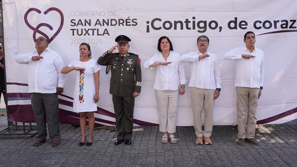 Conmemora Ayuntamiento de San Andrés Tuxtla el 163 Aniversario de la Batalla de Puebla.