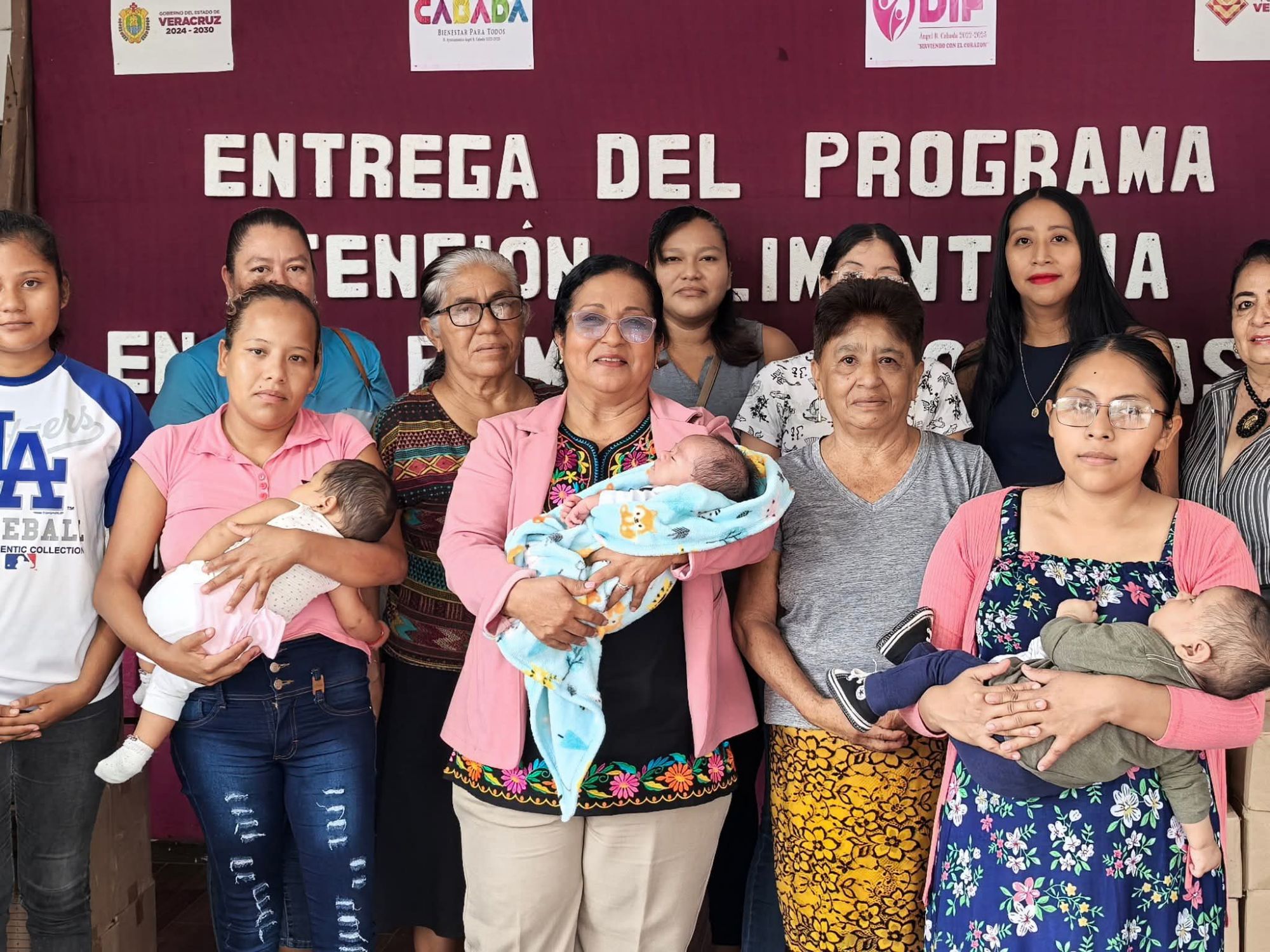 En el DIF de Angel R Cabada se continúa beneficiando a mujeres cabadenses con el Programa de Atención Alimentaria en los Primeros Mil Días