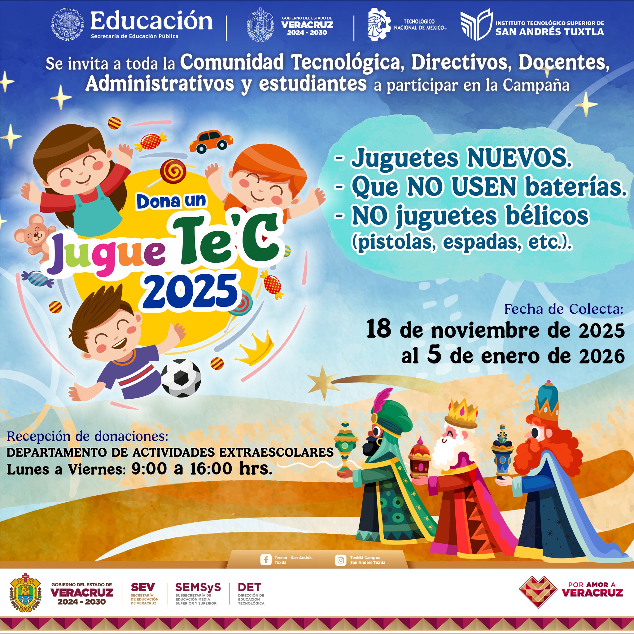 𝐂𝐚𝐦𝐩𝐚𝐧̃𝐚 𝐈𝐧𝐬𝐭𝐢𝐭𝐮𝐜𝐢𝐨𝐧𝐚𝐥 «𝐃𝐨𝐧𝐚 𝐮𝐧 𝐉𝐮𝐠𝐮𝐞𝐓𝐞´𝐂 𝟐𝟎𝟐𝟓».