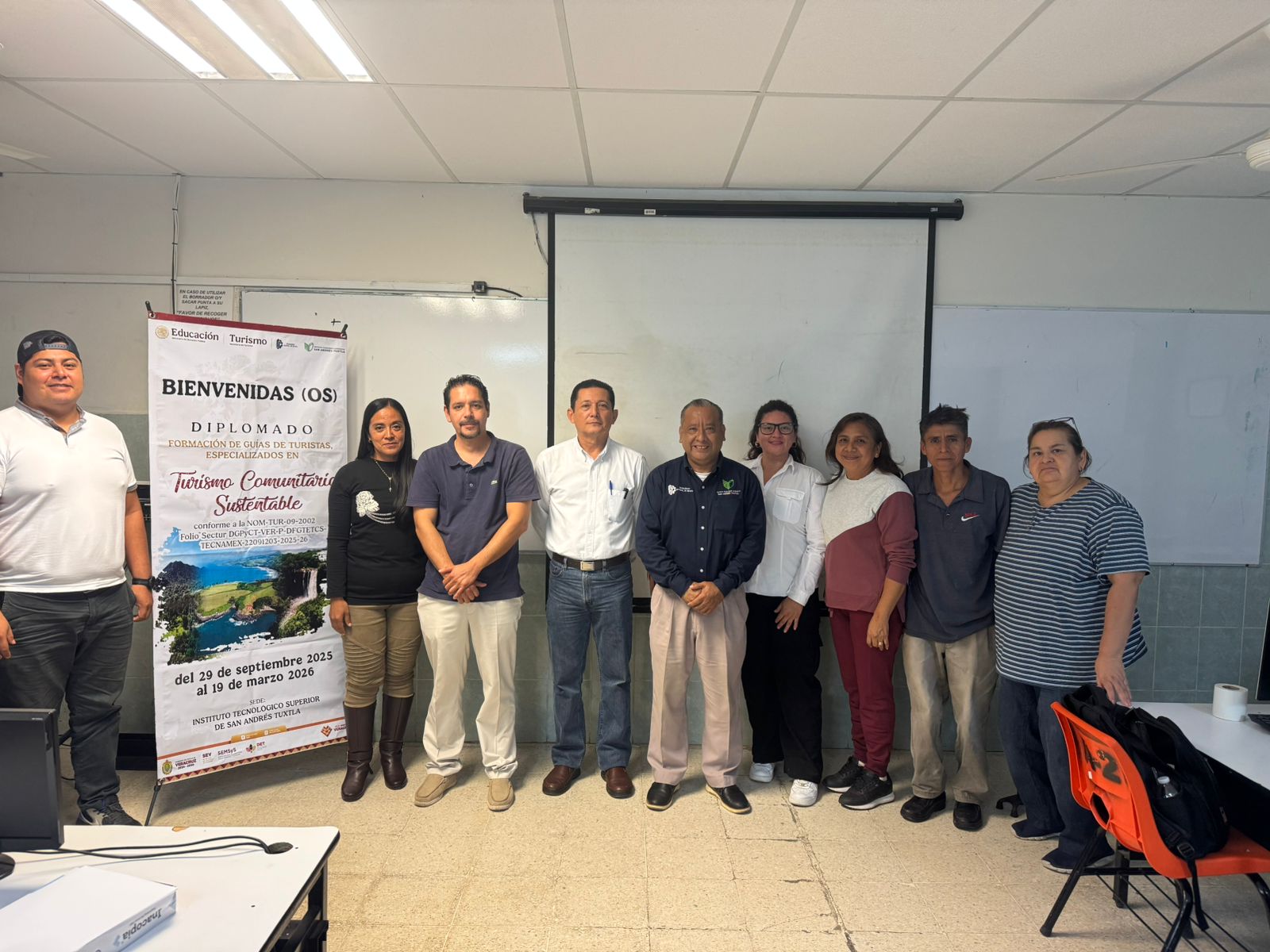 La semana del 10 al 14 de noviembre se llevó a cabo el Módulo 4 titulado “Planificación Turística”