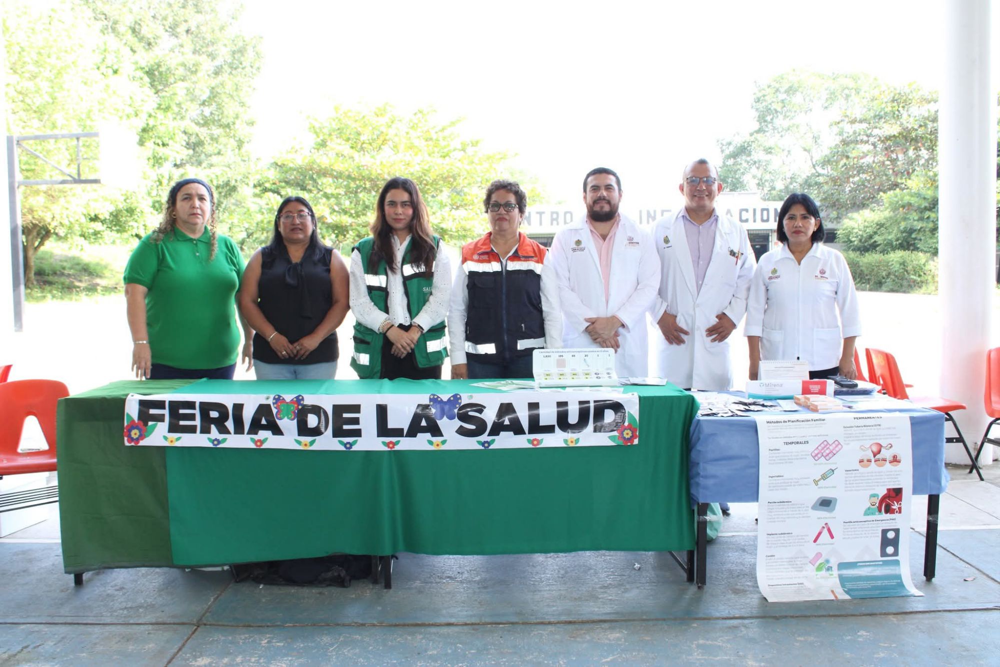Realiza Tec de San Andrés “Feria de la Salud” con apoyo de la Jurisdicción Sanitaria No. 10 de San Andrés Tuxtla.