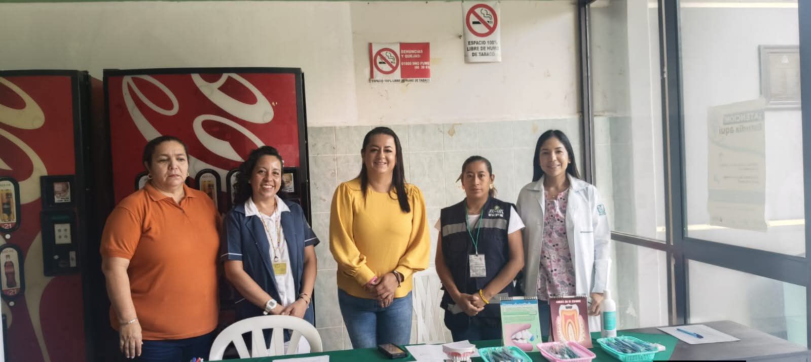 El Servicio Médico del ITSSAT en coordinación con el IMSS llevaron a cabo una campaña de salud en el interior del instituto
