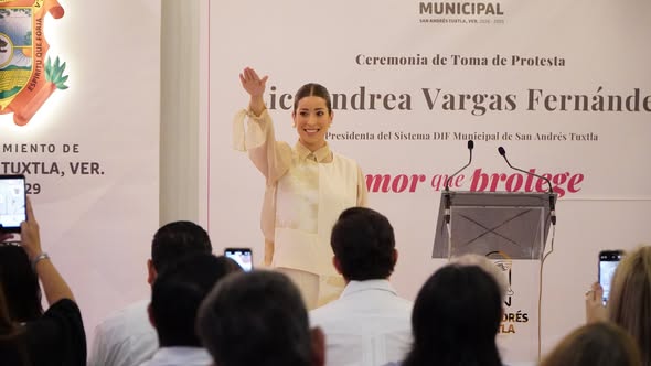 Ceremonia de Toma de Protesta DIF Municipal San Andrés Tuxtla