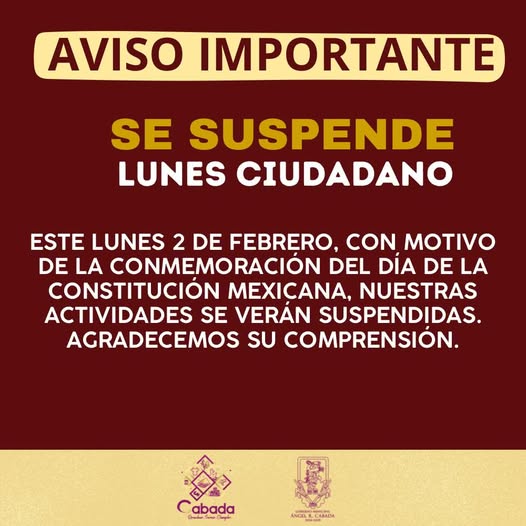 AVISO A LA CIUDADANÍA