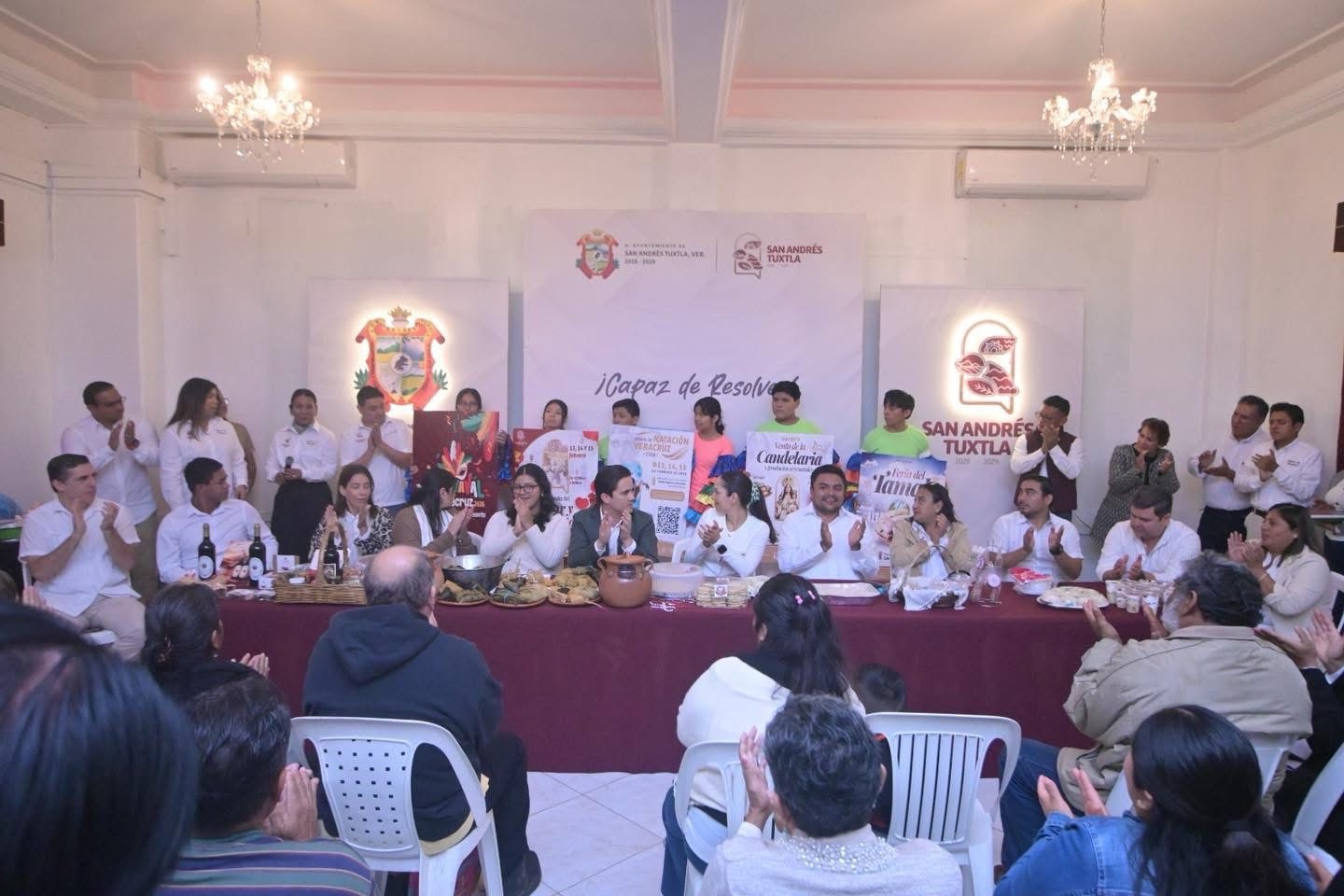 El Gobierno Municipal de San Andrés Tuxtla, presentó la cartelera de actividades que se realizará del 13 al 15 de febrero
