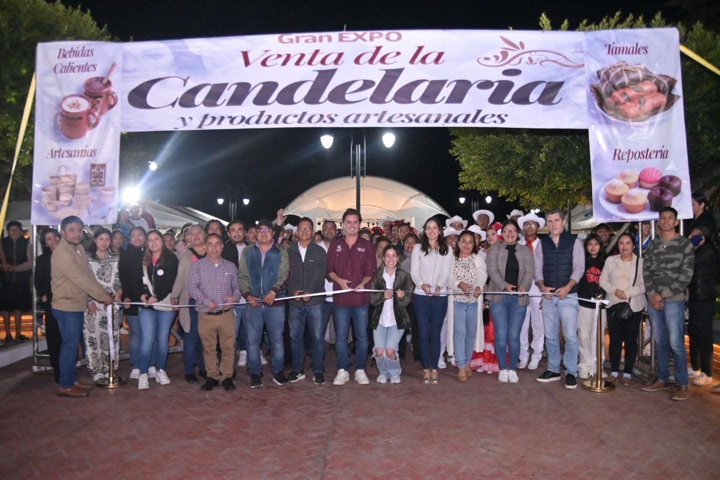 La cultura brilló en la Expo Venta de la Candelaria en Sihuapan