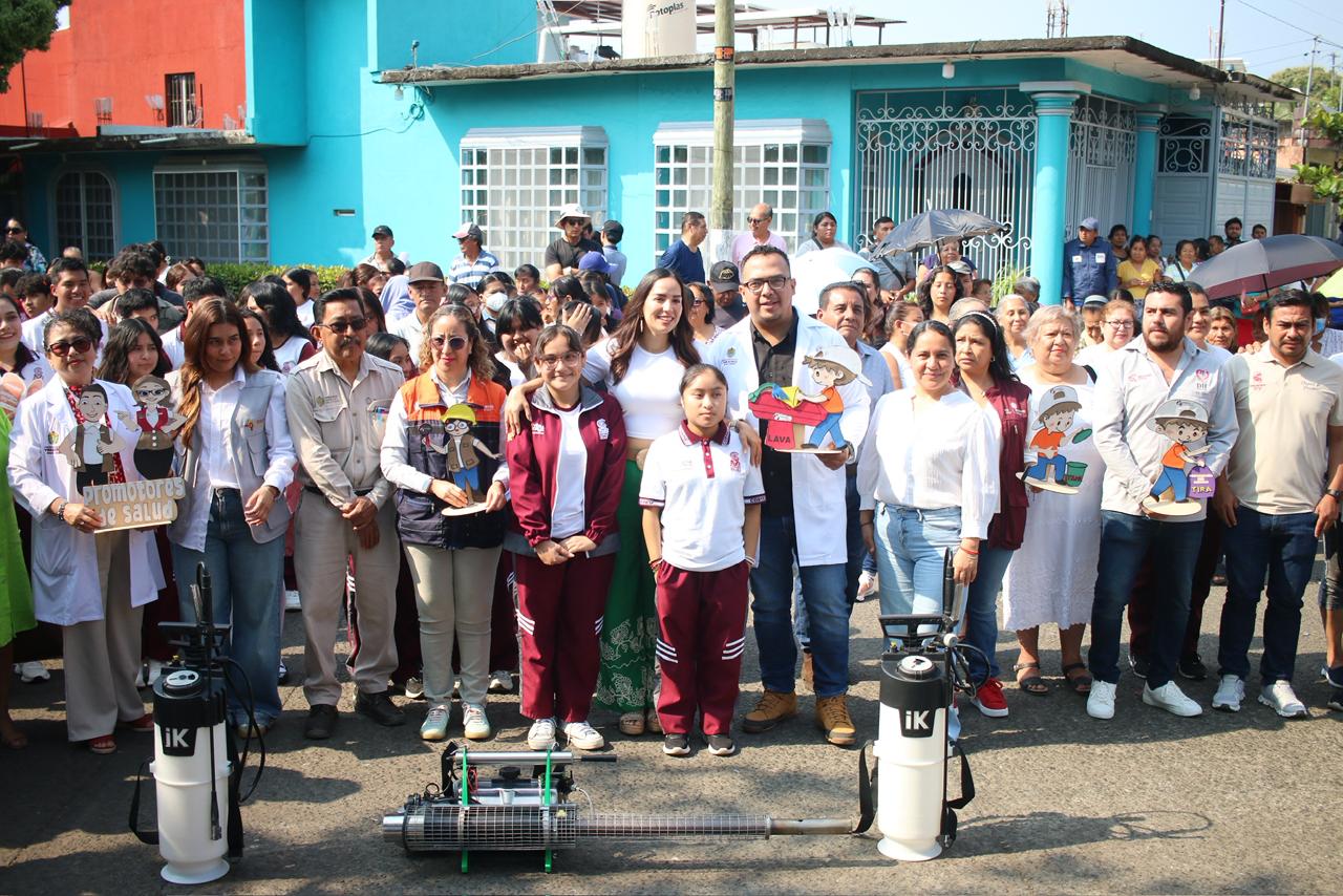 Arranca Gobierno de San Andrés Tuxtla jornada preventiva contra el Dengue y Chikungunya 
