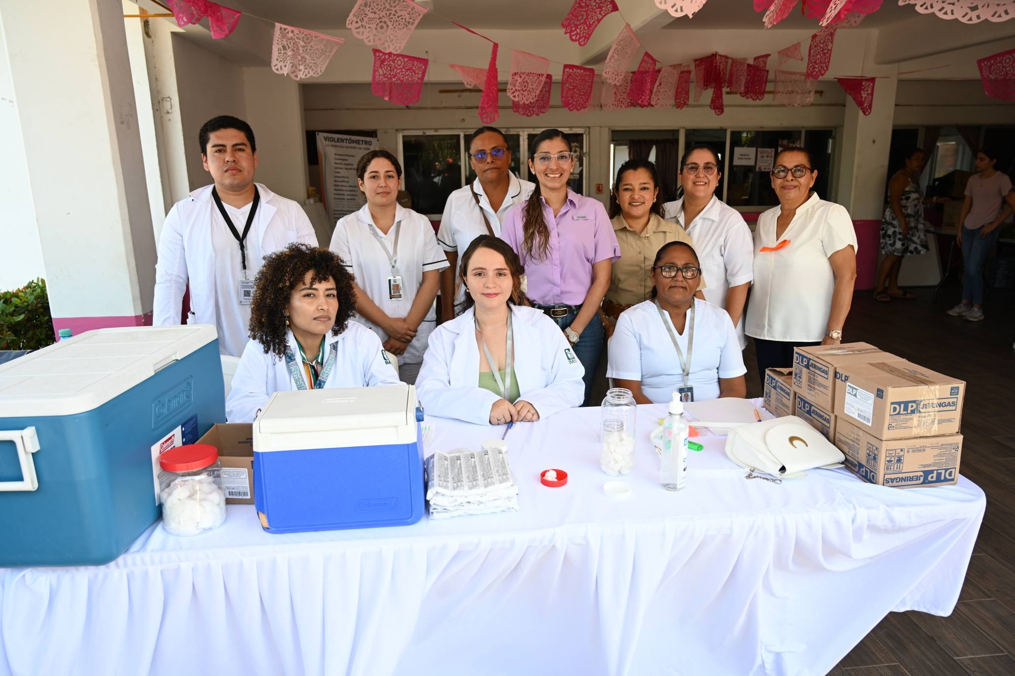 Concluye con éxito campaña de vacunación en Ángel R. Cabada