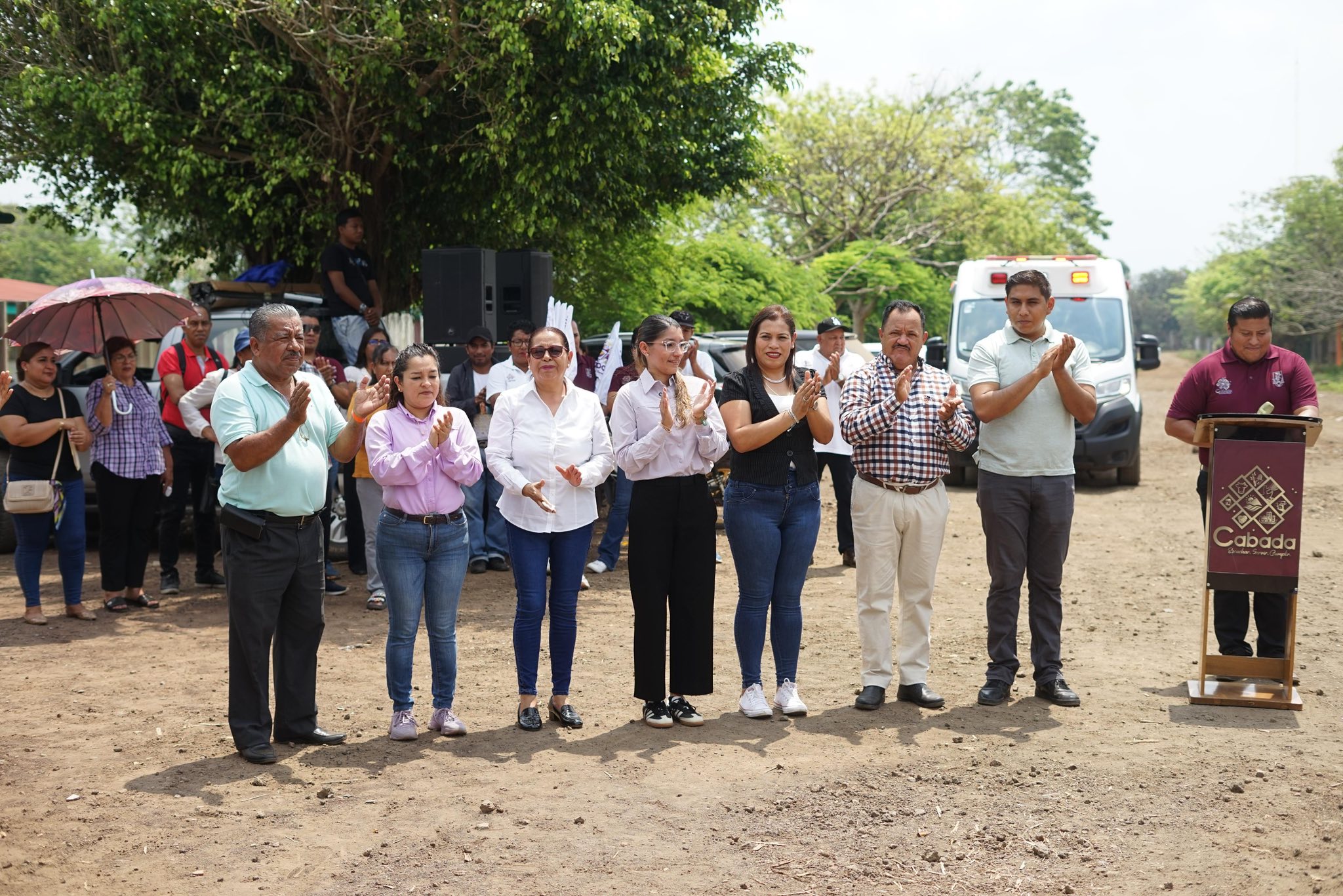 Encabeza Samantha Sánchez inicio de obras en El Mesón