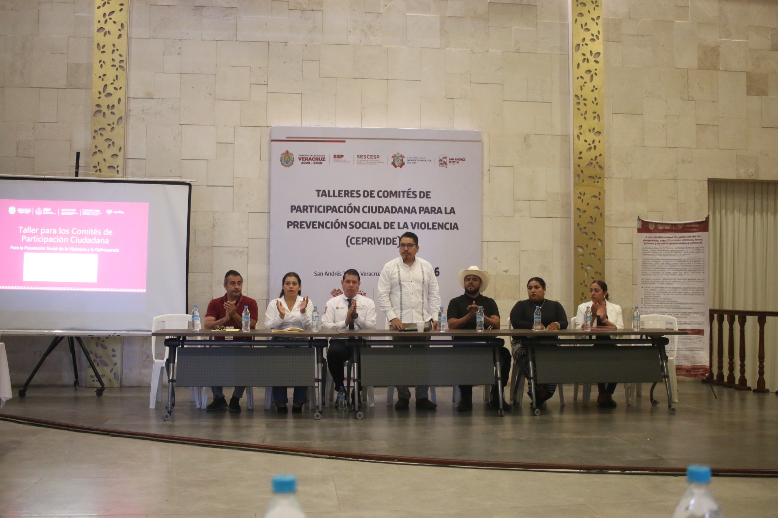 La Participación ciudadana construye comunidades más seguras: Ayuntamiento de San Andrés Tuxtla