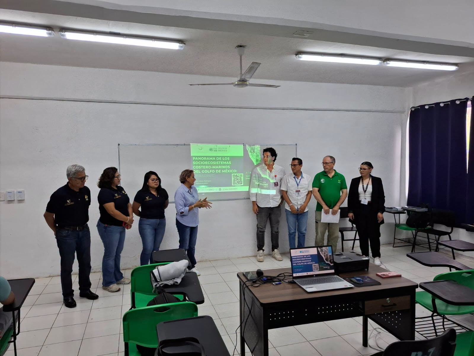 𝐃𝐨𝐜𝐞𝐧𝐭𝐞𝐬 𝐲 𝐞𝐬𝐭𝐮𝐝𝐢𝐚𝐧𝐭𝐞𝐬 𝐝𝐞 𝐥𝐚 𝐜𝐚𝐫𝐫𝐞𝐫𝐚 𝐝𝐞 𝐈𝐧𝐠𝐞𝐧𝐢𝐞𝐫𝐢́𝐚 𝐀𝐦𝐛𝐢𝐞𝐧𝐭𝐚𝐥 𝐝𝐞𝐥 𝐈𝐓𝐒 𝐝𝐞 𝐒𝐚𝐧 𝐀𝐧𝐝𝐫𝐞́𝐬 𝐓𝐮𝐱𝐭𝐥𝐚, 𝐚𝐬𝐢𝐬𝐭𝐞𝐧 𝐚 𝐥𝐚 𝐩𝐫𝐞𝐬𝐞𝐧𝐭𝐚𝐜𝐢𝐨́𝐧 𝐝𝐞 𝐚𝐯𝐚𝐧𝐜𝐞𝐬 𝐝𝐞𝐥 𝐩𝐫𝐨𝐲𝐞𝐜𝐭𝐨 “𝐄𝐯𝐚𝐥𝐮𝐚𝐜𝐢𝐨́𝐧 𝐝𝐞𝐥 𝐞𝐬𝐭𝐚𝐝𝐨 𝐝𝐞 𝐥𝐨𝐬 𝐄𝐜𝐨𝐬𝐢𝐬𝐭𝐞𝐦𝐚𝐬 𝐂𝐨𝐬𝐭𝐞𝐫𝐨𝐬 𝐲 𝐌𝐚𝐫𝐢𝐧𝐨𝐬 𝐝𝐞𝐥 𝐆𝐨𝐥𝐟𝐨 𝐝𝐞 𝐌𝐞́𝐱𝐢𝐜𝐨