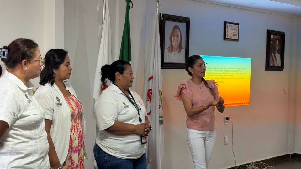 Participa alcaldesa Samantha Sánchez en reunión con Jurisdicción Sanitaria 10
