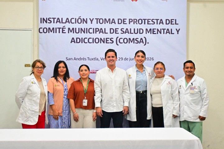 San Andrés Tuxtla fortalece las acciones en favor de la salud mental.