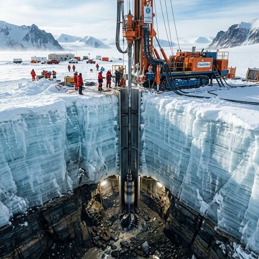Perforan 523 metros bajo el hielo de la Antártida y desentierran una cápsula del tiempo de 23 millones de años