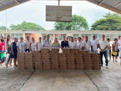 La educación sigue fortaleciéndose en nuestro municipio con acciones que benefician directamente a las niñas y niños