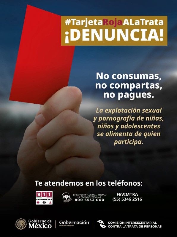 La trata de personas se denuncia, no se normaliza