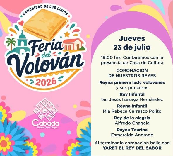 ¡Te esperamos para disfrutar juntos de la Feria del Volován!