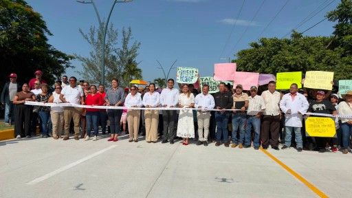 Queda abierta la circulación del Boulevard Francisco I. Madero en Ángel R. Cabada