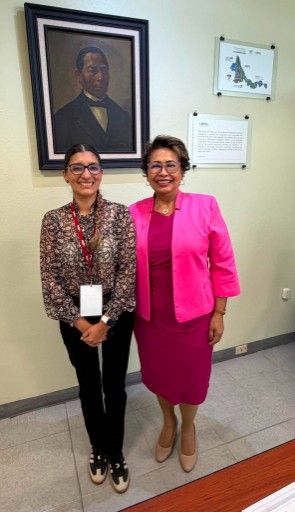 Samantha Sánchez reafirma la importancia de colaborar con instituciones auditoras