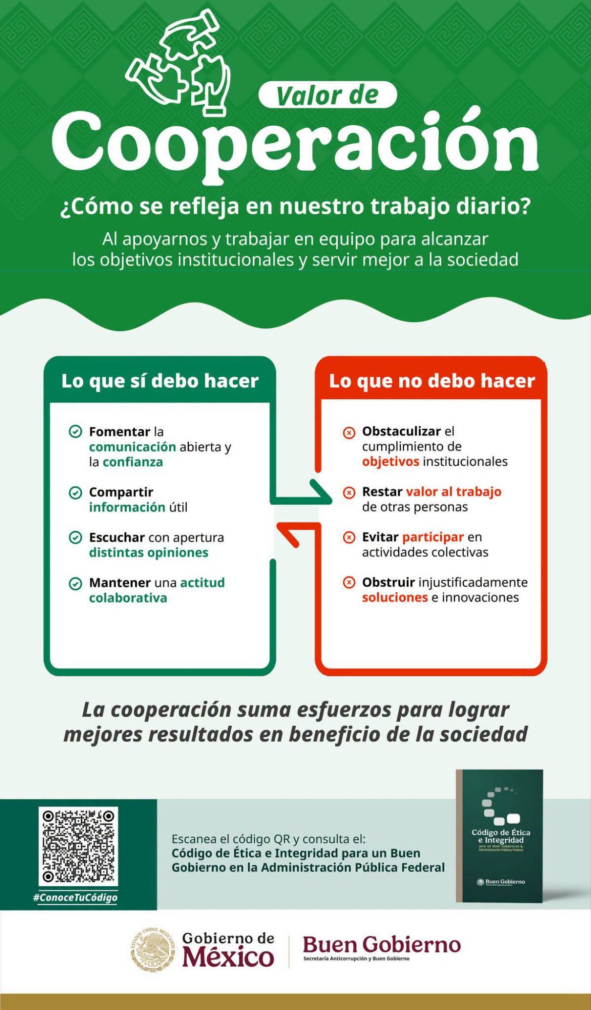 El ITSSAT te invita a conocer el » Valor de Cooperación»
