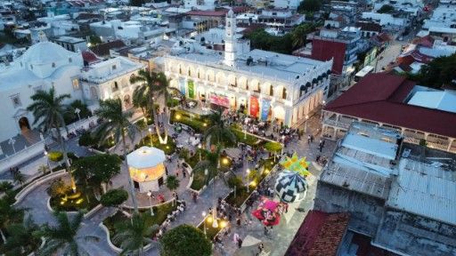 ¡El Festival Internacional del Globo de Papel San Andrés Tuxtla 2026 sigue de norte a sur!