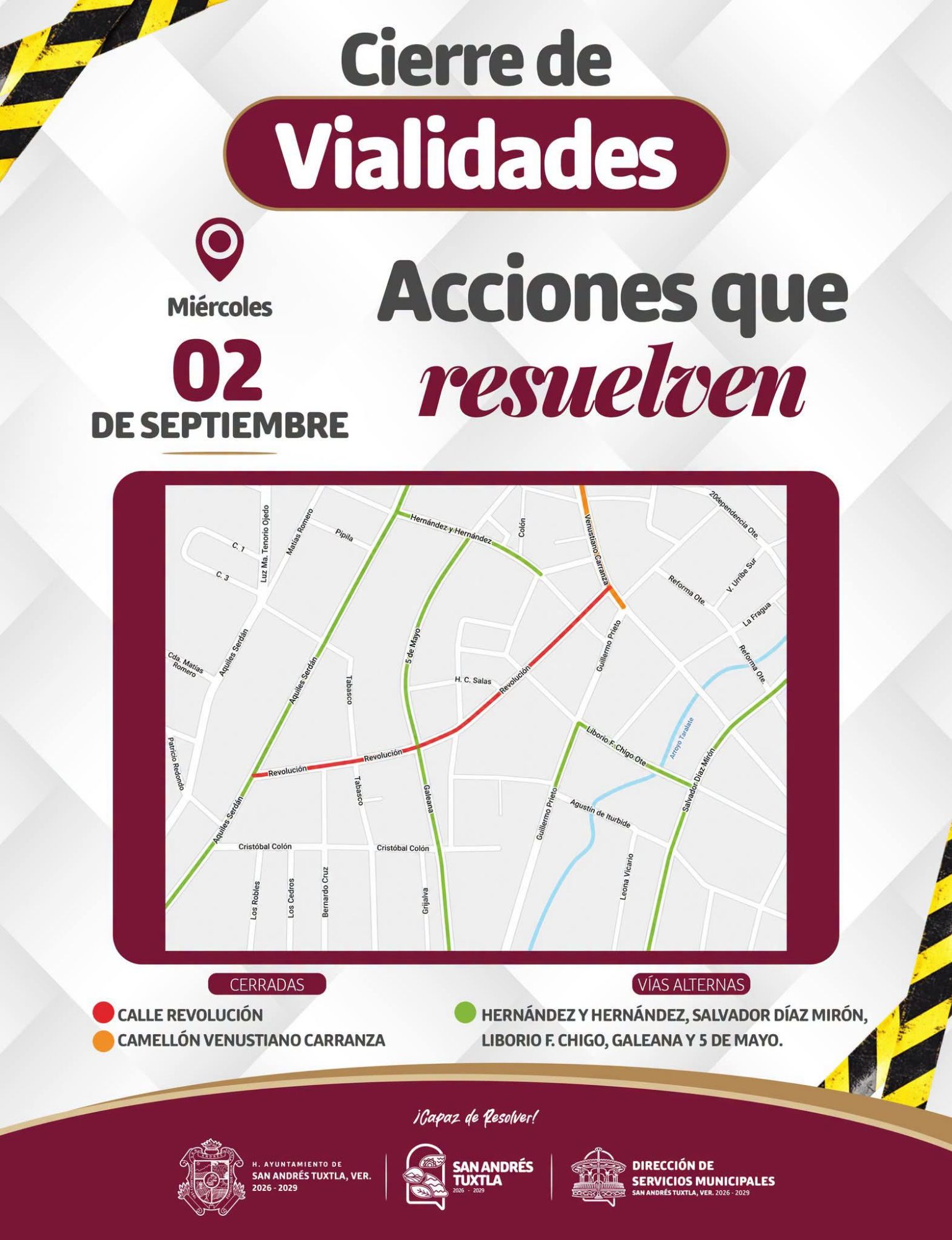 ¡Atención, San Andrés! Hay cambios en la circulación