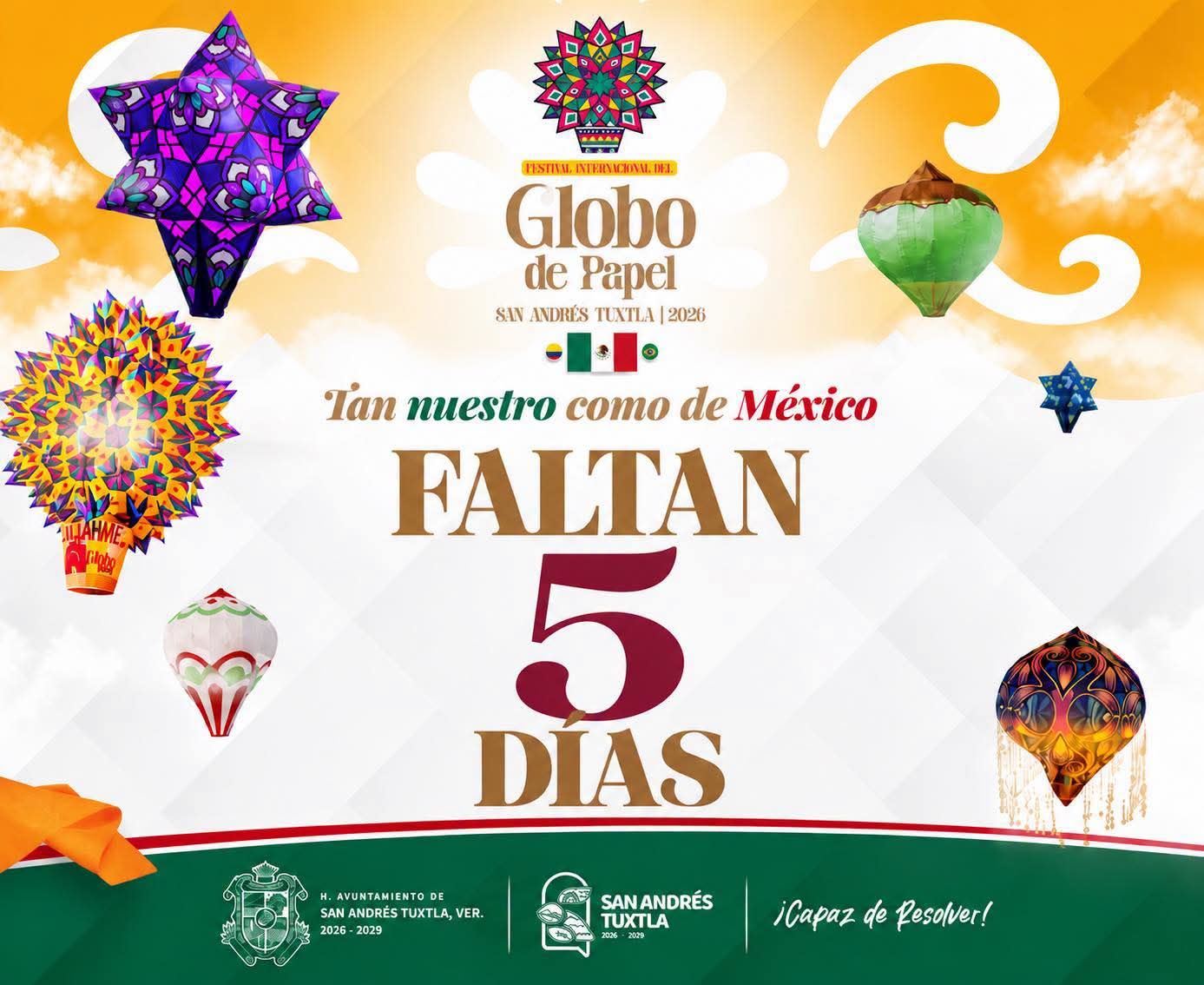 San Andrés está a 5 días de volver a llenar el cielo de tradición