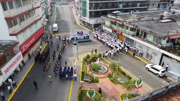 San Andrés Tuxtla inicia las conmemoraciones del Mes Patrio